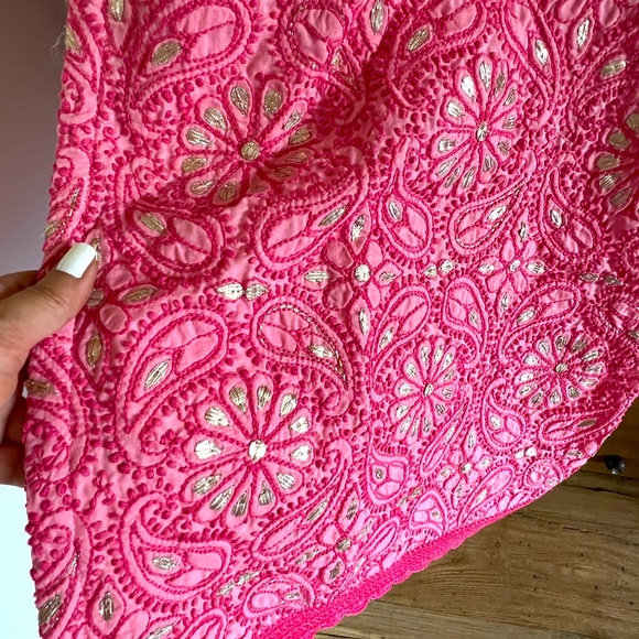 Lucknowi cotton with gotta work - Picture 4 of 7